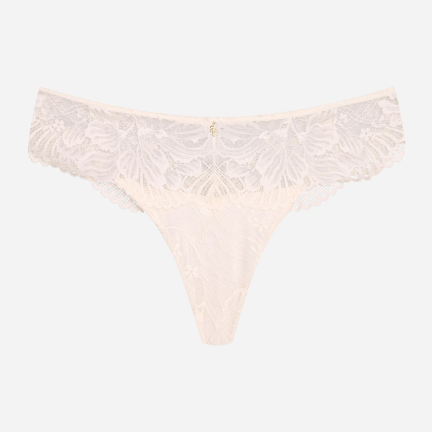 Majtki tanga damskie koronkowe Esotiq Blueberry 42556-01X M Kremowe (5903972524572) - obraz 5