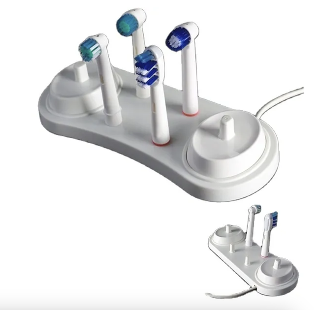 Підставка для oral-b електричних зубних щіток Braun тримач для електрощітки репетував браун vitality - Фото 3 Підставка для oral-b електричних зубних щіток Braun тримач для електрощітки репетував браун vitality - зображення 3