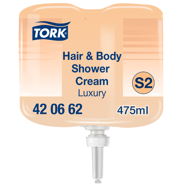 Гель-крем Tork Luxury для тела и волос 475 мл (420662) (7322541450896) 
