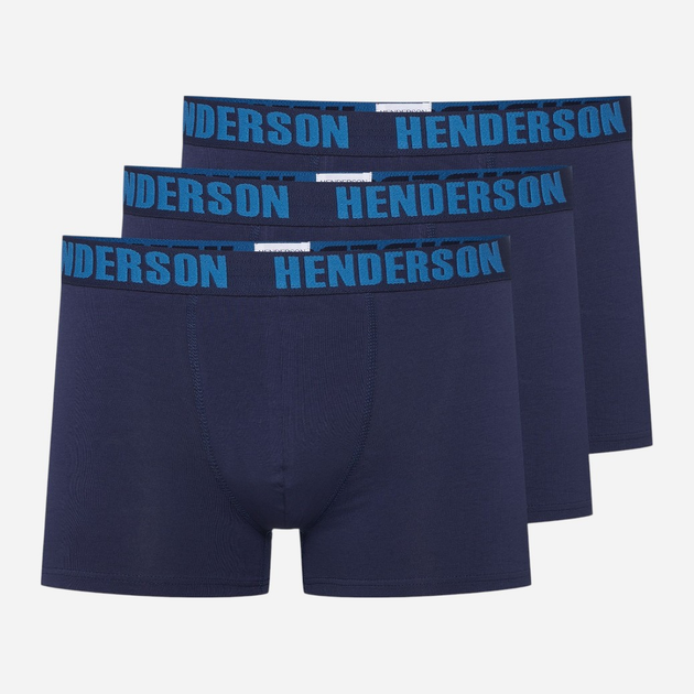 Zestaw majtek męskich typu bokserki 3 szt Henderson Offroad 42745-MLC L Granatowy (5903972382295) - obraz 1
