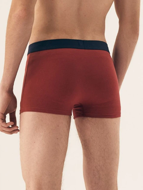Набір трусів боксерів чоловічих бавовняних 3 шт Henderson Oxbow 42748-MLC 2XL Темно-синій/Червоний (5903972382479) - зображення 3