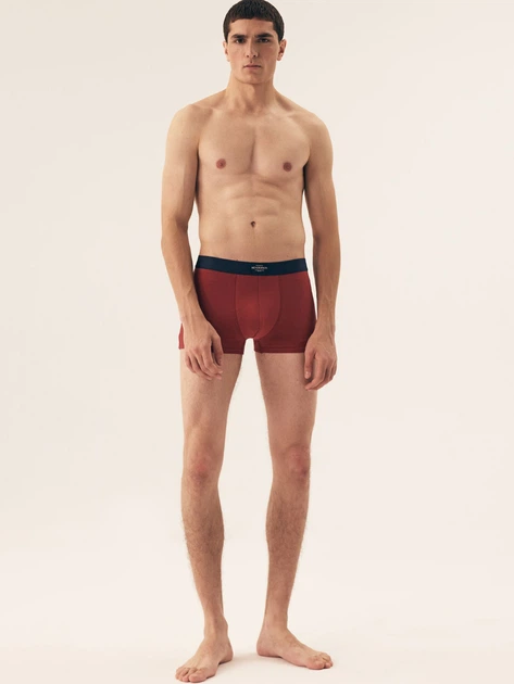 Zestaw majtek męskich typu bokserki 3 szt Henderson Oxbow 42748-MLC 3XL Granatowy/Czerwony (5903972382462) - obraz 4