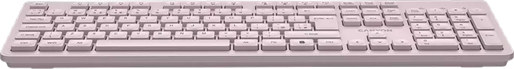 Klawiatura bezprzewodowa Canyon HKB-W01 Silent Wireless Beige (CNS-HKBW01BG) - obraz 5