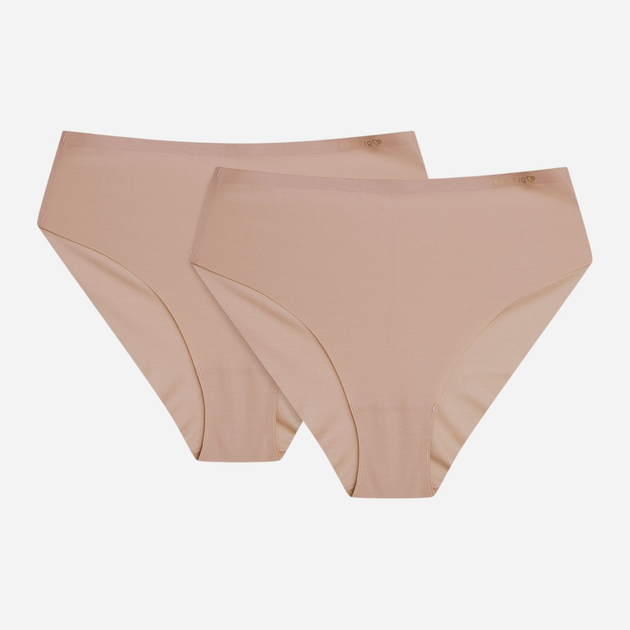 Zestaw damskich majtek typu figi 2 szt Esotiq Pepper 42946-K001 XL Beżowy (5903972567043) - obraz 1