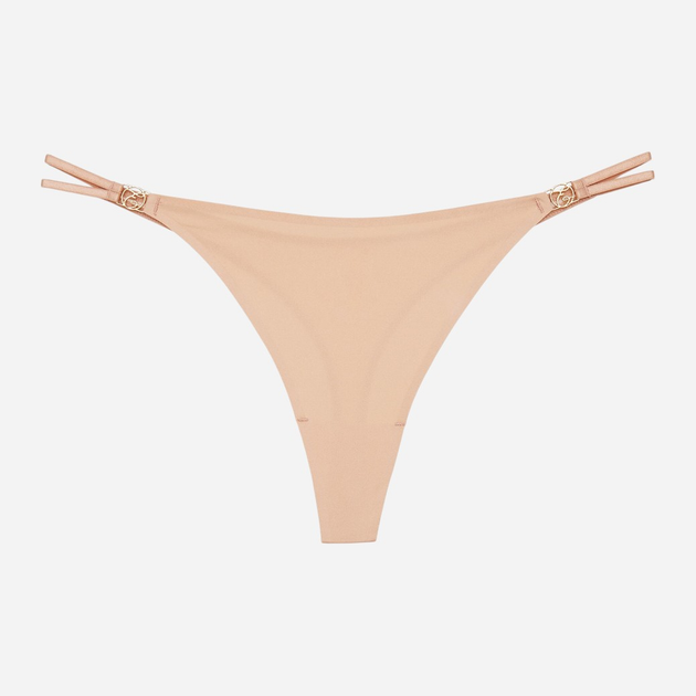 Majtki stringi damskie siateczkowe Esotiq Nuts 43160-82X XL Beżowe (5903972525821) - obraz 6