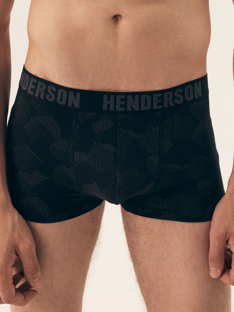 Набір трусів боксерів чоловічих бавовняних 5 шт Henderson Soul 43170-MLC 2XL Чорний/Графітовий (5903972519295) - зображення 2