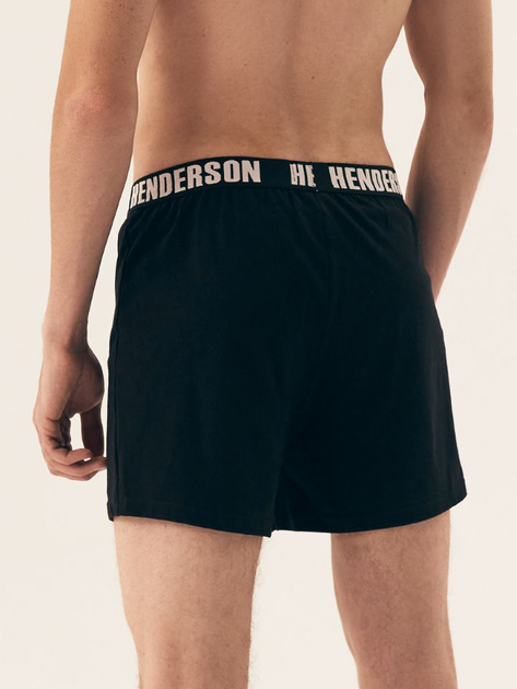 Набір трусів шортів чоловічих бавовняних 3 шт Henderson Onside 43178-MLC L Чорний (5903972519516) - зображення 3
