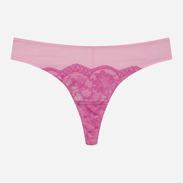 Majtki tanga damskie koronkowe Bloovii Samara 43227-30X L Różowe (5903972577073) - obraz 6