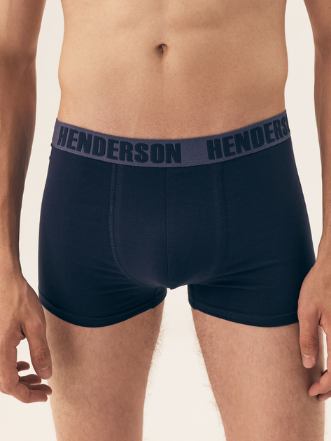 Набір трусів боксерів чоловічих бавовняних 2 шт Henderson Sushi 42592-MLC 2XL Темно-синій (5903972379875) - зображення 2