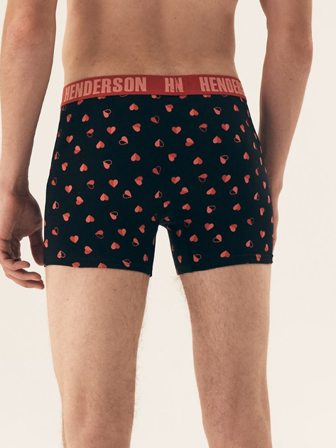 Zestaw majtek męskich typu bokserki 2 szt Henderson Spot 42595-MLC 2XL Czarny (5903972380376) - obraz 3