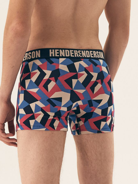 Zestaw majtek męskich typu bokserki 2 szt Henderson Shield 42620-MLC 2XL Czarny/Wielobarwny (5903972379523) - obraz 3