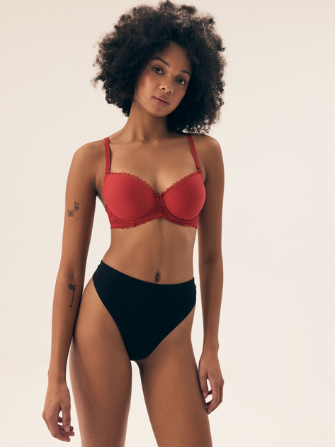 Zestaw damskich majtek bikini 2 szt Henderson Arleen 42848-K001 M Czarny/Beżowy (5903972383865) - obraz 7