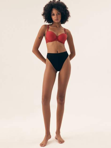 Zestaw damskich majtek bikini 2 szt Henderson Arleen 42848-K001 M Czarny/Beżowy (5903972383865) - obraz 9
