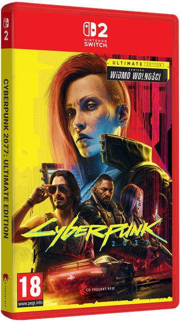 Gra Nintendo Switch 2 Cyberpunk 2077: Ultimate Edition + książka Oficjalny Kompletny Poradnik - Edycja Kolekcjonerska (Kartridż) (5908305249948) - obraz 2