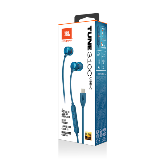 Наушники jbl Tune 310 Blue (jblt310cblu) - изображение 9