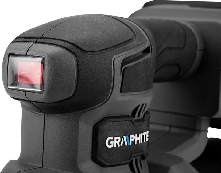 Орбітальна шліфувальна машина дельта Graphite 140 x 140 x 80 мм 58GE141 (5902062545176) - зображення 11