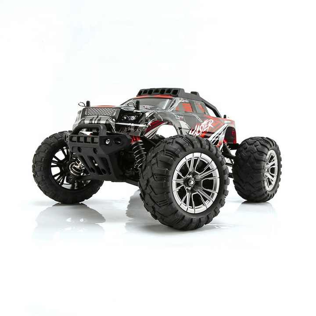Радіокерована машинка KFPLAN KF11 1:16 4WD, монстр трак до 40 км/год, RC машина позашляховик, 2 АКБ, машинка на пульті - зображення 5