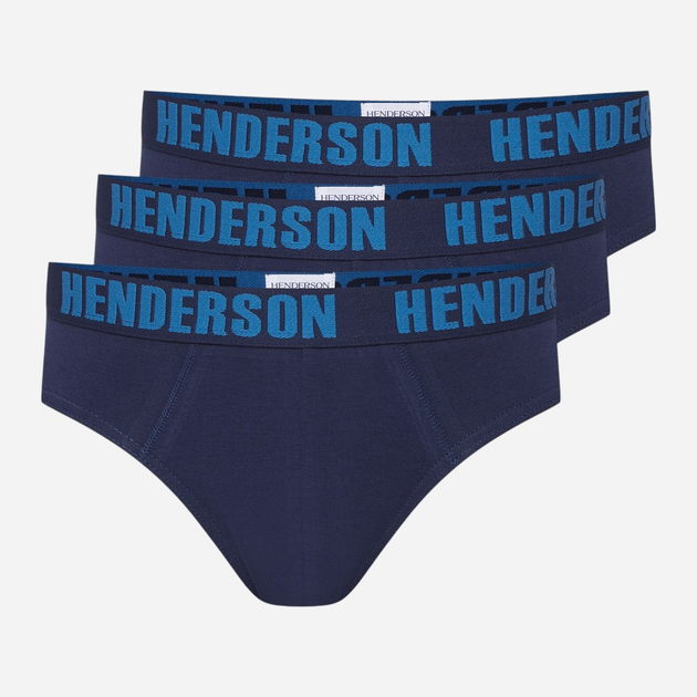 Zestaw majtek męskich typu slipy 3 szt Henderson Offroad 43184-MLC 2XL Granatowy (5903972519448) - obraz 1