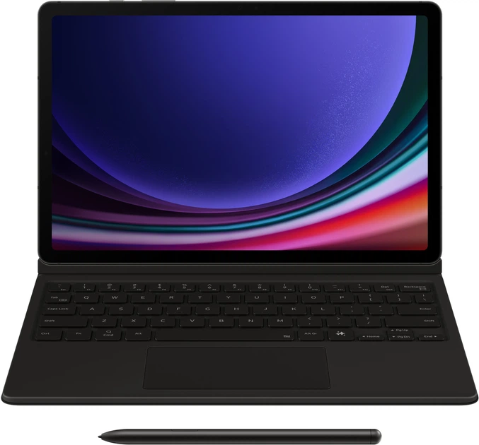 Чохол-клавіатура Samsung Book Cover Keyboard - AI Key для Samsung Galaxy Tab S10 FE з кріпленням для стилуса S Pen Black (EF-DX725BBEGUA) - зображення 6