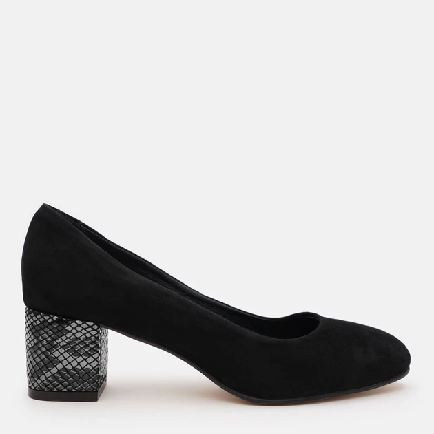 Женские лодочки замшевые Ashoes 60124122 36 23.5 см Черные (ROZ6501006034) - Фото 1 Женские лодочки замшевые Ashoes 60124122 36 23.5 см Черные (ROZ6501006034) - изображение 1