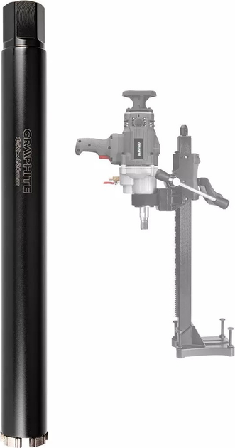 Otwornica diamentowa Graphite 52 x 450 mm x 5T 57H858 (5902062508096) - obraz 7