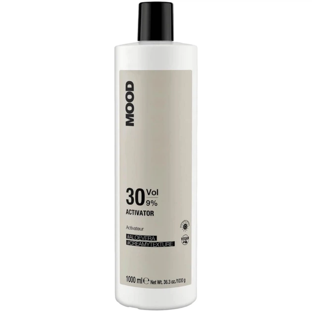 Окислювальна емульсiя MOOD Activator з Алое 9% 1000 мл - Фото 1 Окислювальна емульсiя MOOD Activator з Алое 9% 1000 мл - изображение 1