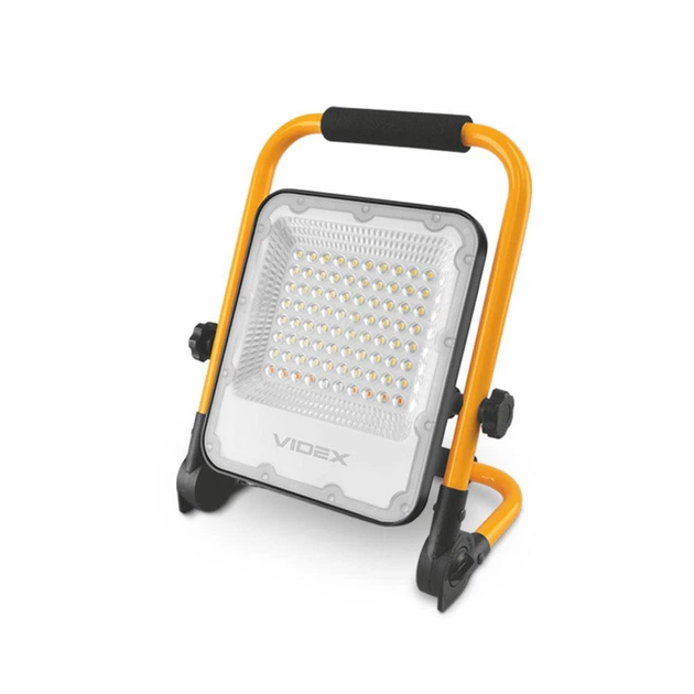 LED светодиодный прожектор VIDEX F2A |50W, 5000K, 1600Lm, 3.7V| Черно-желтый (VL-F2A-505) - Фото 2 LED светодиодный прожектор VIDEX F2A |50W, 5000K, 1600Lm, 3.7V| Черно-желтый (VL-F2A-505) - изображение 2