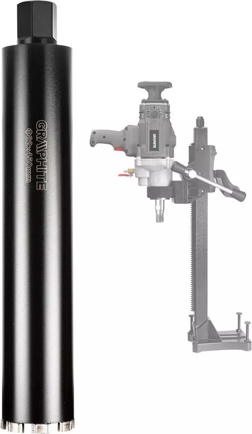 Otwornica diamentowa Graphite 82 x 450 mm x 8T 57H861 (5902062508126) - obraz 7