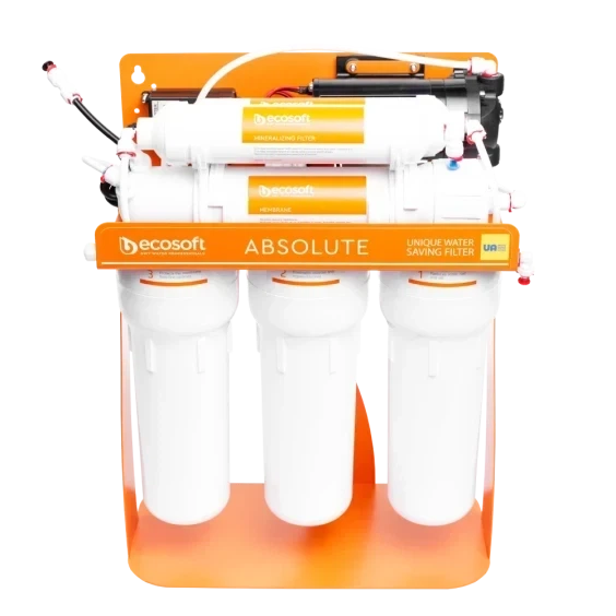 Фильтр обратного осмоса для очистки воды Ecosoft Absolute с минерализатором с помпой на станине (MO675MPSECO) - изображение 4