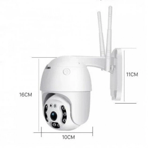 Поворотная уличная IP камера видеонаблюдения с удаленным доступом Nectronix Camera Cad YH-Q12S WiFi 5 mp - изображение 5