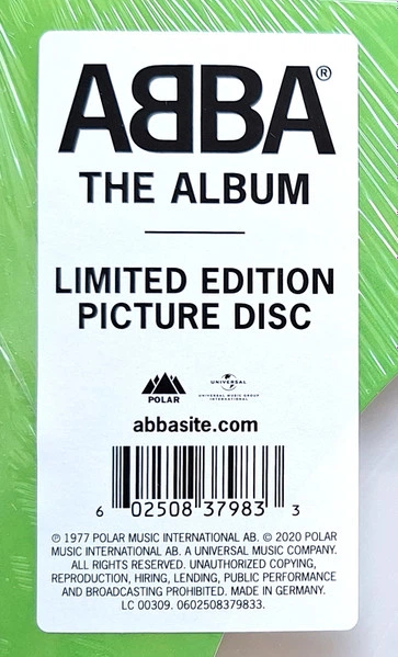 Вінілова платівка ABBA - The Album [LP] (Picture Vinyl) - изображение 5