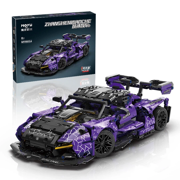 Конструктор машинка Moyu Technic 1227 деталей гоночного автомобиля