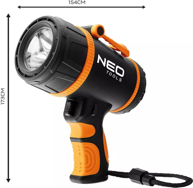 Lampa szperacz NEO Tools 1000 lm LED 99-114 (5907558475265) - obraz 8