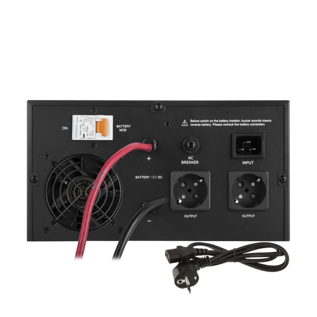 ИБП LogicPower LPE-B-PSW-1500VA+ (1000Вт) 1-40A с правильной синусоидой 12V - изображение 4