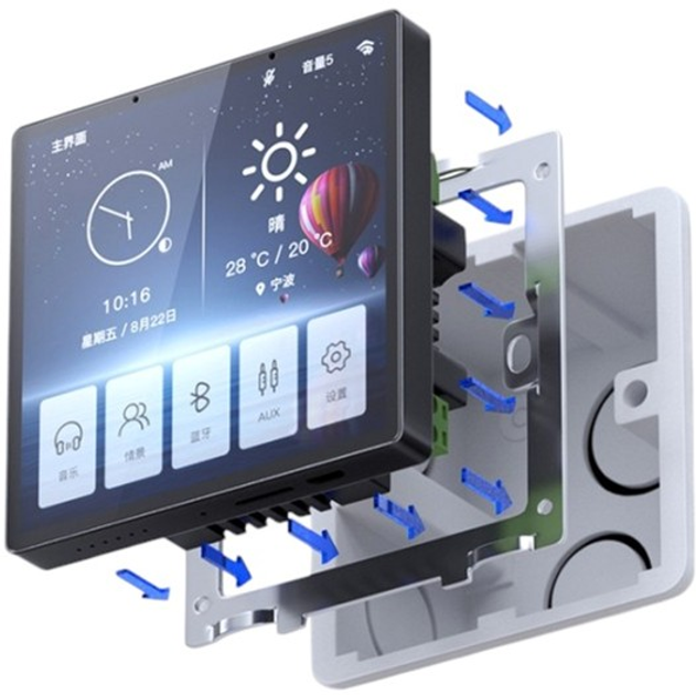 Настінний дисплей ALLNET Touch Display 220V Version (UD4RK3128A70) - зображення 3