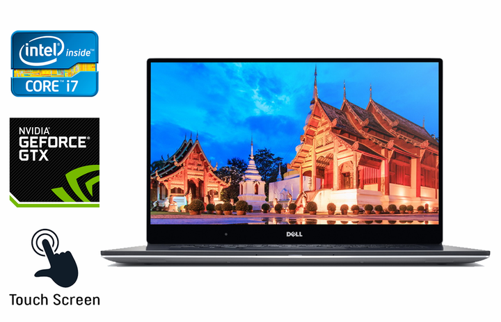 Ігровий ноутбук Dell XPS 15 9560 / 15.6" (3840x2160) IPS Touch / Intel Core i7-7700HQ (4 (8) ядра по 2.8 - 3.8 GHz) / 16 GB DDR4 / 512 GB SSD / nVidia Geforce GTX 1050, 4 GB GDDR5, 128-bit / USB Type-C / TouchID / Windows 10 б/в - Фото 1 Ігровий ноутбук Dell XPS 15 9560 / 15.6" (3840x2160) IPS Touch / Intel Core i7-7700HQ (4 (8) ядра по 2.8 - 3.8 GHz) / 16 GB DDR4 / 512 GB SSD / nVidia Geforce GTX 1050, 4 GB GDDR5, 128-bit / USB Type-C / TouchID / Windows 10 б/в - зображення 1