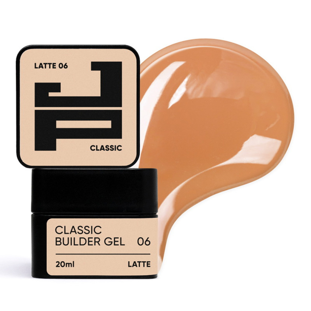 Гель для моделювання нігтів (бежевий) Jerden Proff Classic Builder Gel №06 Latte 20 мл - Фото 1 Гель для моделювання нігтів (бежевий) Jerden Proff Classic Builder Gel №06 Latte 20 мл - зображення 1