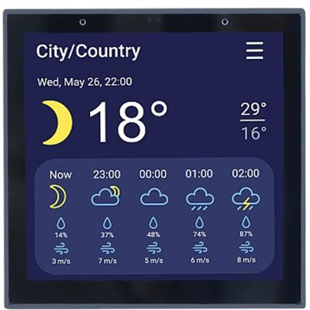 Tablet ALLNET Touch Display Tablet 4" 2/8GB Black (UD4PX30A81) - obraz 2