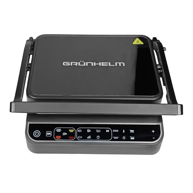 Гриль контактный Grunhelm G2203 2200 Вт черный - изображение 2