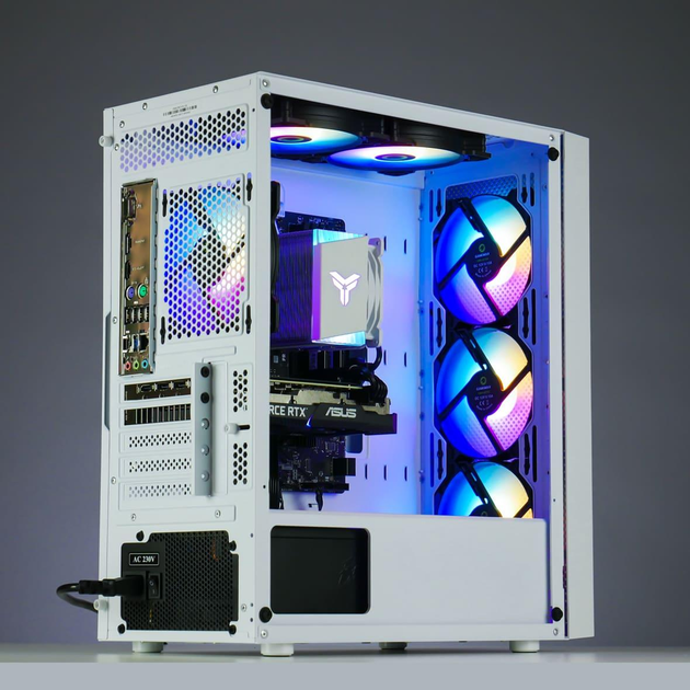 Ігровий ПК Digitalfury R5 Ryzen 5 5500/32Gb DDR4/GeForce RTX 4060 8Gb/1Tb SSD M2/А520/600W - зображення 3