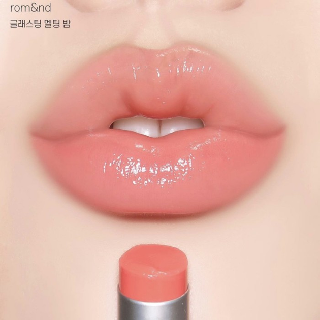 Глянцевий бальзам у нюдовому відтінку Rom&nd Glasting Melting Balm No.01 Coco Nude, 3.5 г - зображення 2