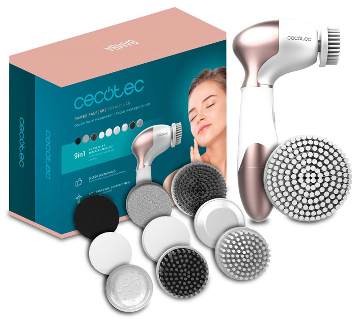 Щіточка для очищення обличчя Cecotec Bamba FaceCare TotalClean - зображення 12