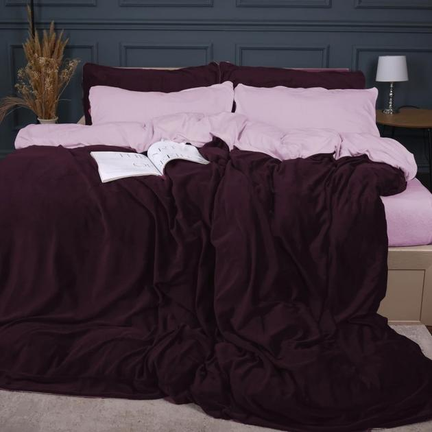 Акція на Комплект постільної білизни MirSon Велюр Winter Terry 28-0021 Gazania King Size від Rozetka