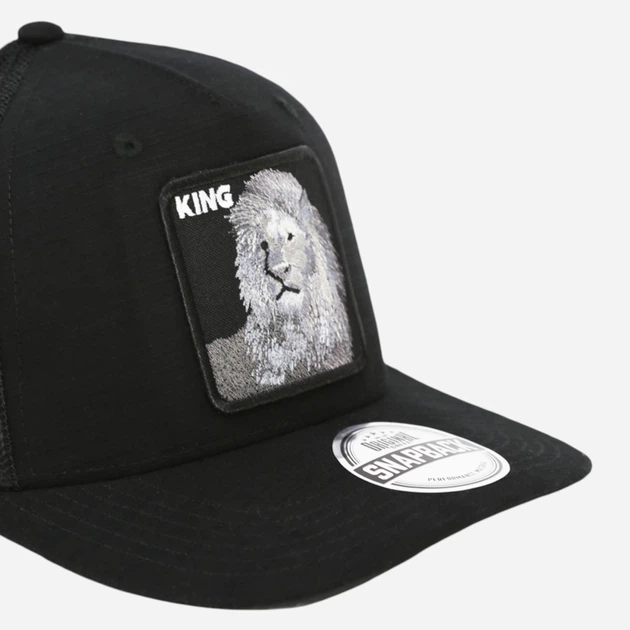 Кепка літня Cofee five Panels Snap SH2026.3/13 One Size Чорна (8592953558292) - изображение 6