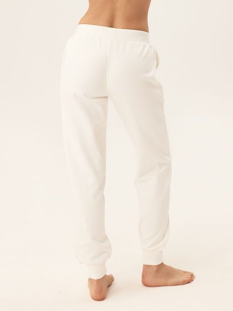 Spodnie dresowe damskie joggery BLOOVII Mavere 43068-01X M Kremowe - obraz 2