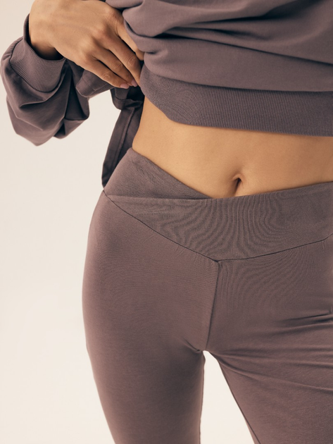 Spodnie od piżamy damskie bawełniane Esotiq Ray 42353-90X XL Szare - obraz 3