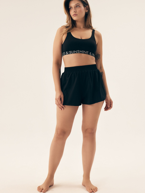 Спортивні шорти жіночі BLOOVII Summervibes 42941-99X S Чорні (5903972548035) - зображення 4