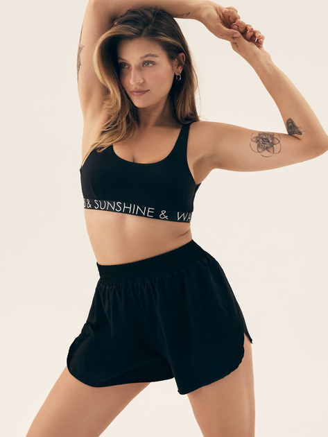 Спортивні шорти жіночі BLOOVII Summervibes 42941-99X XS Чорні (5903972548066) - зображення 5