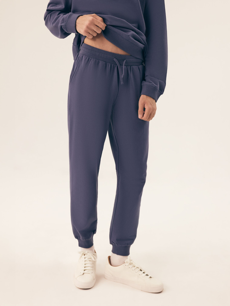 Spodnie od piżamy męskie bawełniane Henderson Outdoor 42822-95X L Granatowe - obraz 1