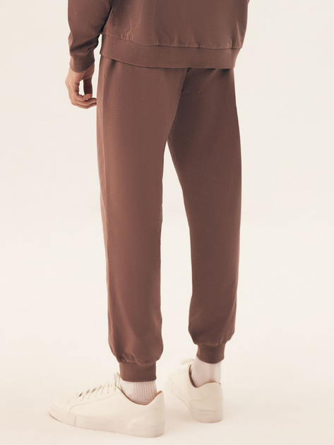 Spodnie od piżamy męskie bawełniane Henderson Outside 42823-84X XL Brązowe - obraz 2